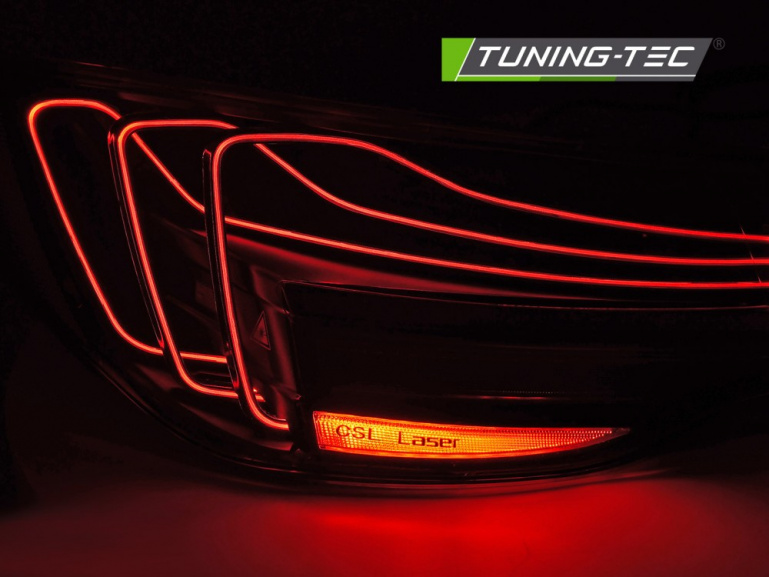 LaserLINE VOLL LED Rückleuchten Set für BMW 4er G22/G23 Coupe/Cabrio 20+  kirschrot mit dyn. Blinker